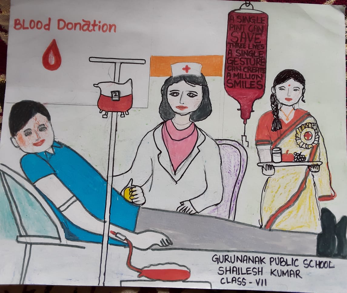 World Blood Donor Day (2020-2021) - Guru Nanak Public ...